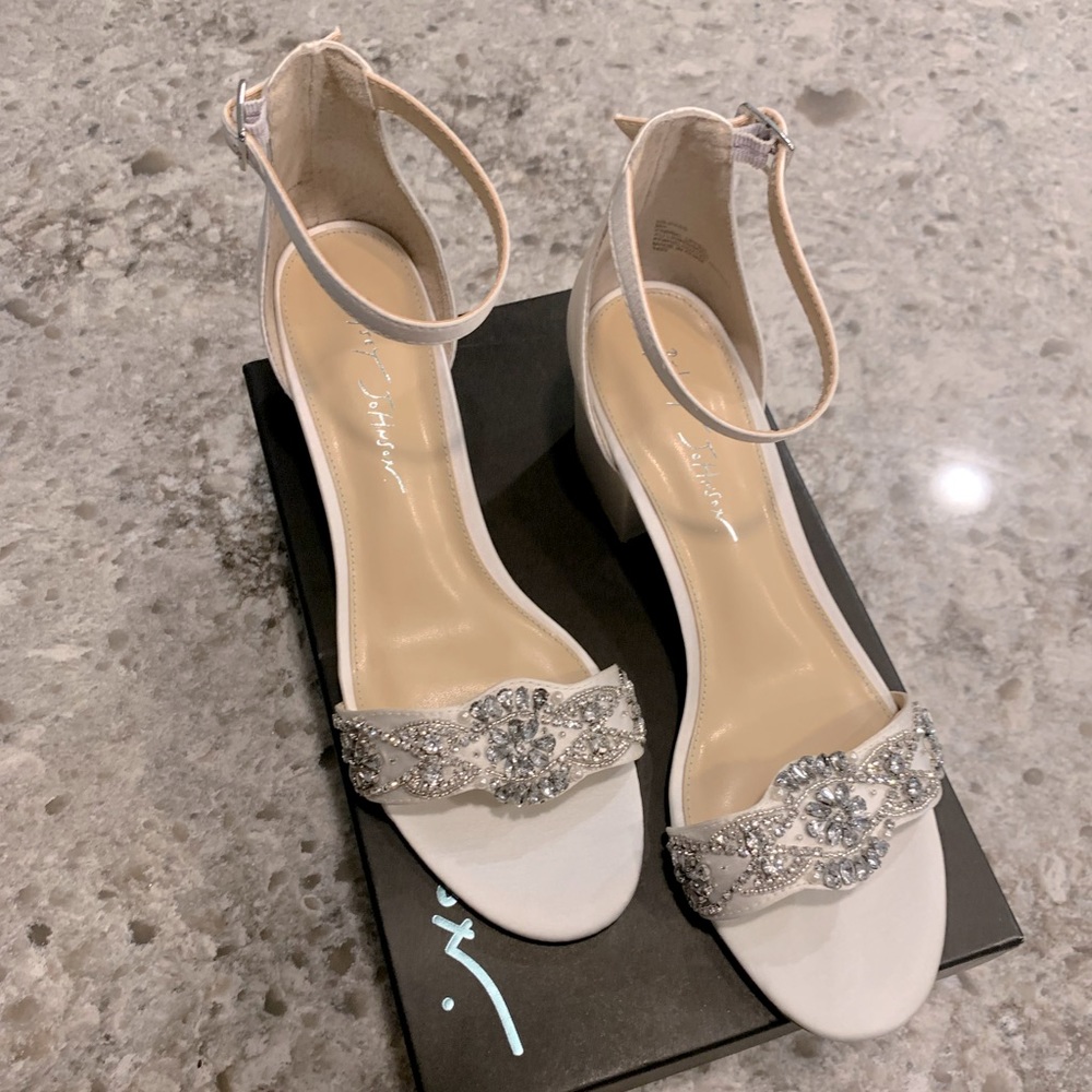 Betsey Johnson- Bridal Wedding Ivory Shoes